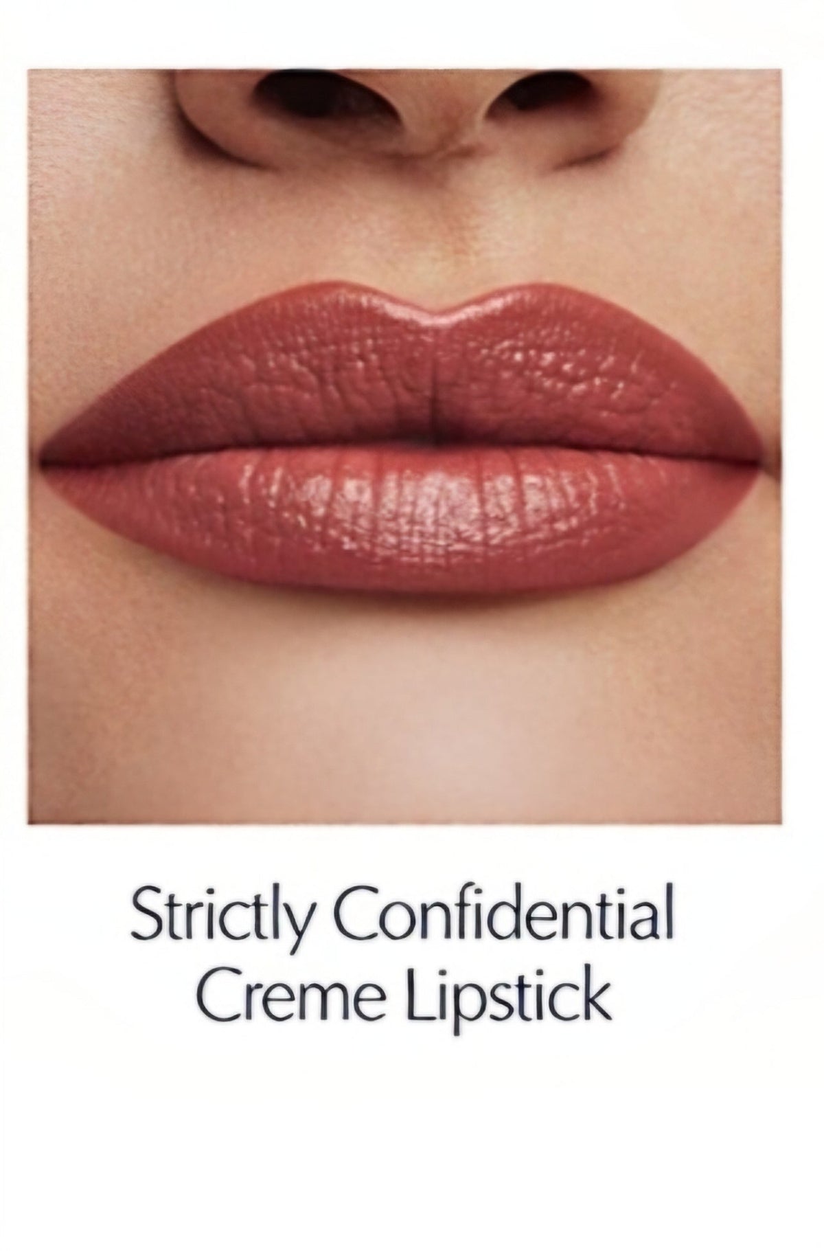 Estee Lauder Strictly Confidential Lipstick - Creamy Coverage Nude Shade