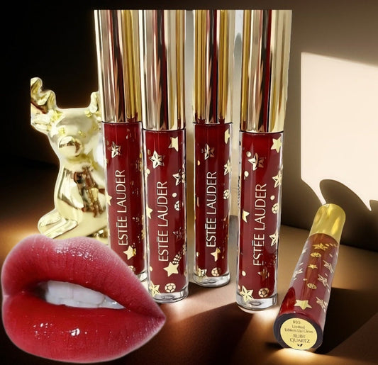 Estee Lauder Lip Gloss Ruby quartz Intense red