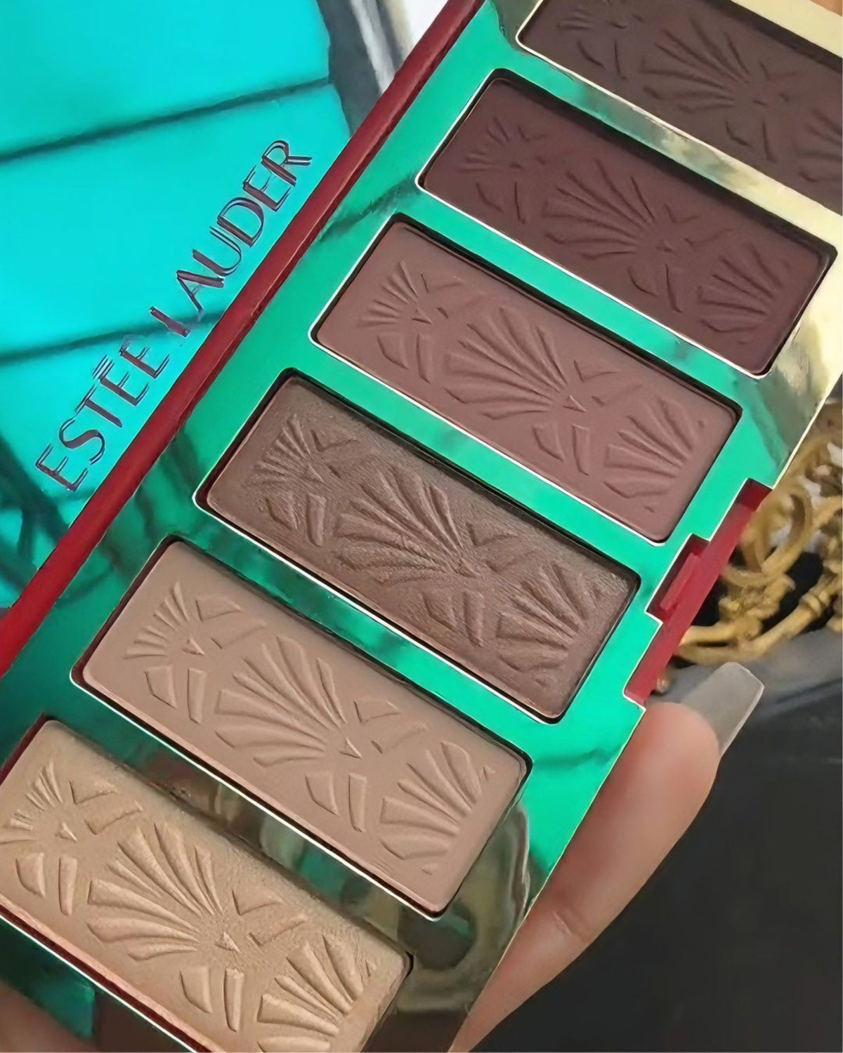 Estee lauder eyeshadow palette trick of the eyes matte and pigment shades