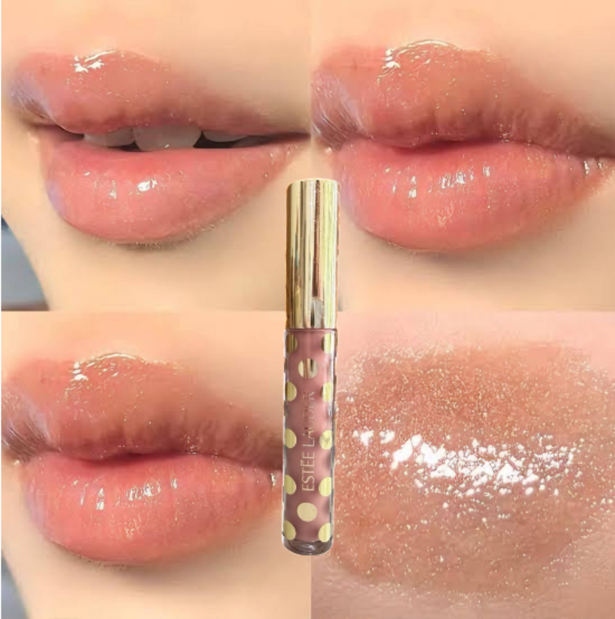 Estee lauder lip gloss dazzle me swatches 
