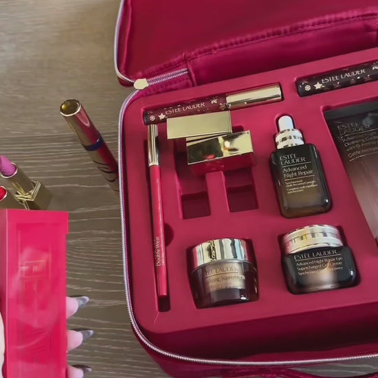 Estee lauder celestial glam eyeshadow palette matte and pigment eyeshadow 