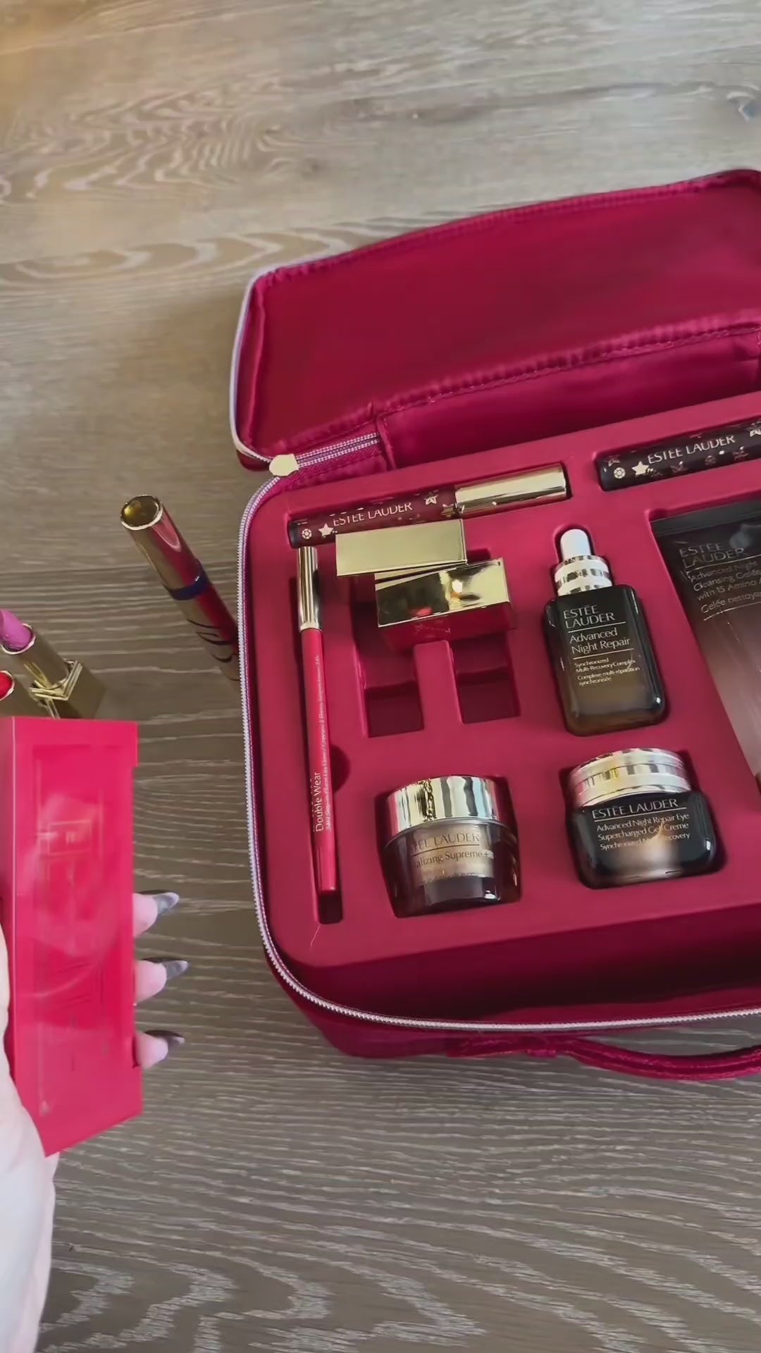 Estee lauder celestial glam eyeshadow palette matte and pigment eyeshadow 