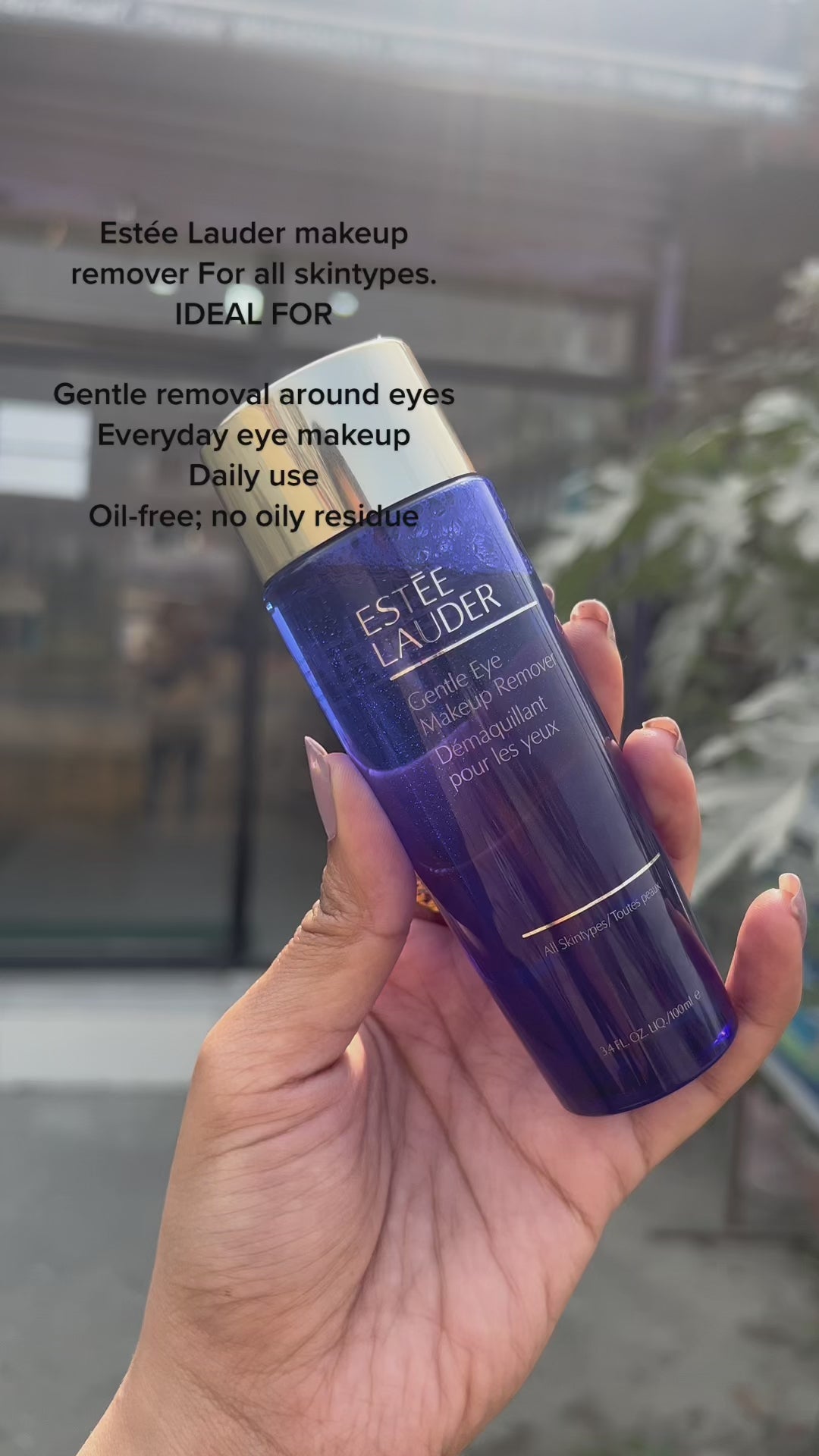 Estee Lauder Gentle Eye Makeup Remover 100ml High-end Oil-Free 