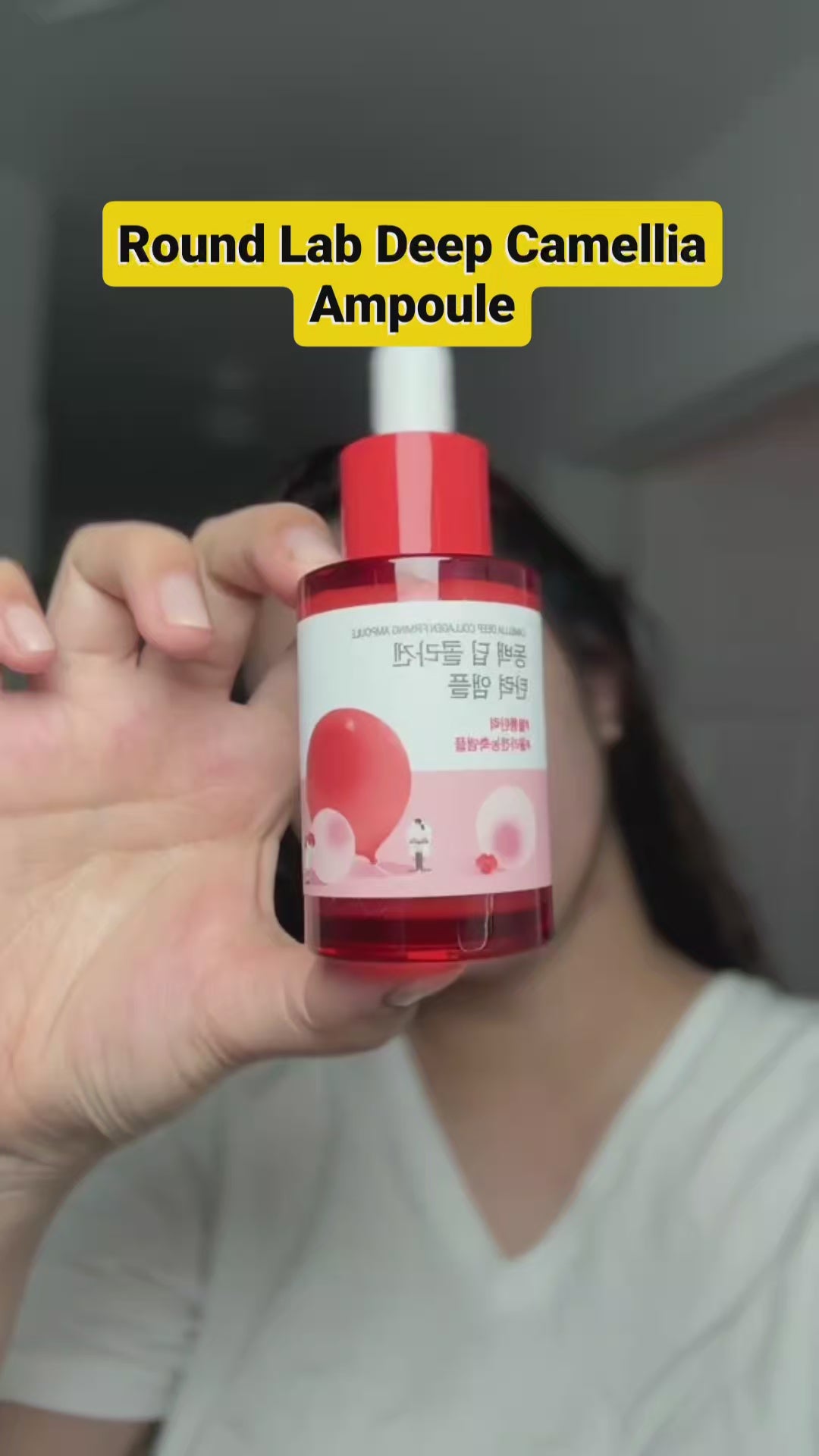 ROUND LAB Camellia Deep Collagen Firming Ampoule firming and hydrating skincare